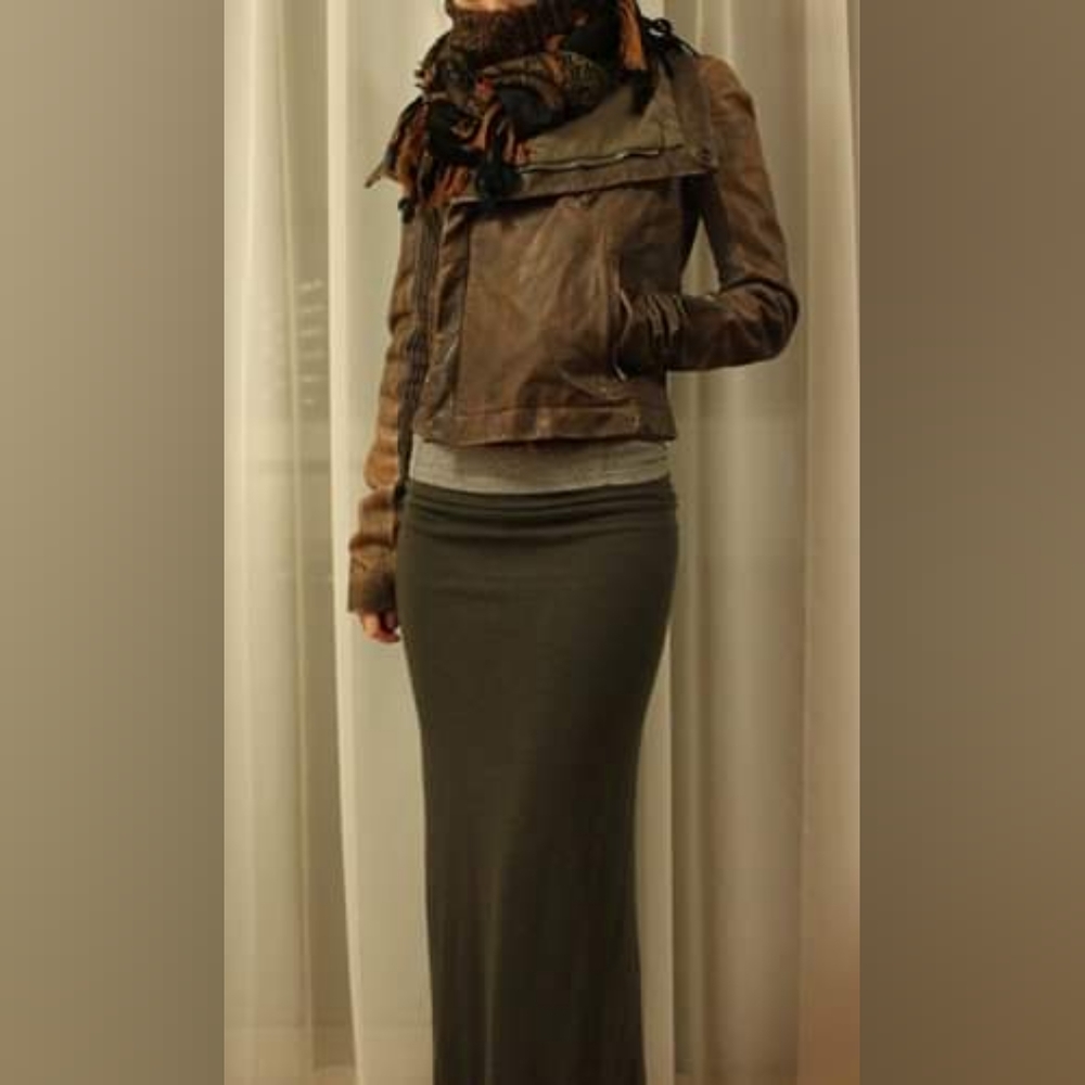 RARE Rick Owens leather jacket ITA sz 40